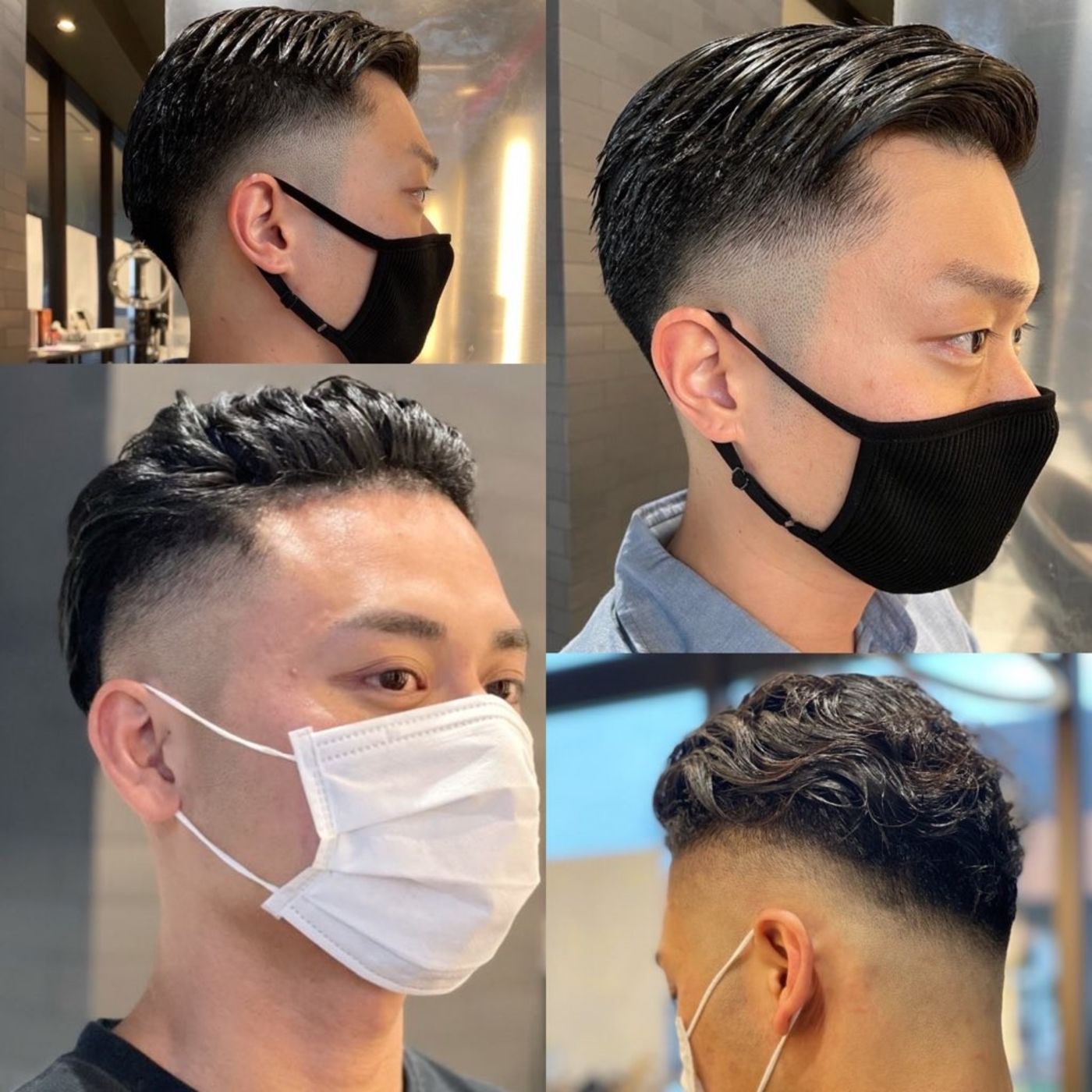 パリッとキリッとより男らしい【フェードカット】