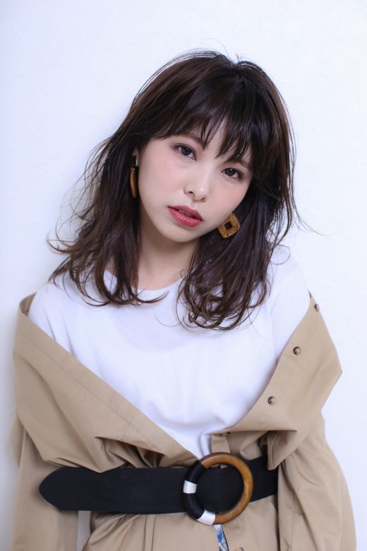 セミウェットミディアム ヘアカタログ 美容室 Nyny 河原町三条店 平本 亜利沙 ヘアサロン 美容院 ニューヨークニューヨーク