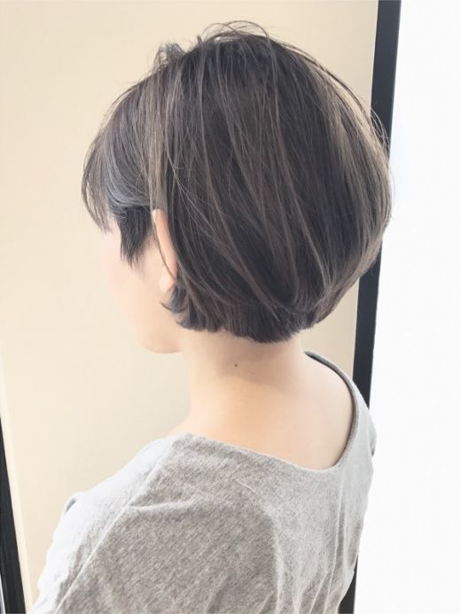暗めイルミナカラー アッシュグレー ヘアカタログ 美容室 Nyny 松井山手店 打越 裕樹 ヘアサロン 美容院 ニューヨークニューヨーク