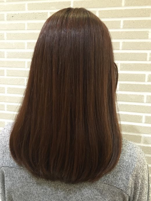 赤みを抑えたブラウンカラー ヘアカタログ 美容室 Nyny Mothers パピオス明石店 山北 咲子 ヘアサロン 美容院 ニューヨークニューヨーク