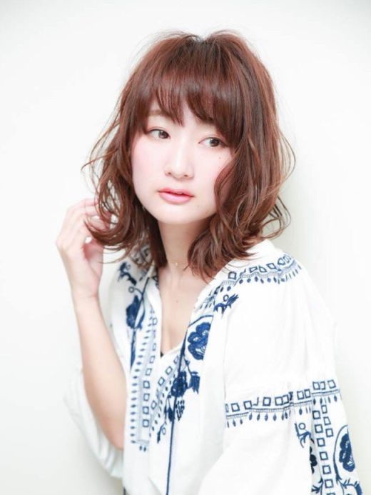 軽めなボブ 前髪あり ヘアカタログ 美容室 Nyny 三宮本店 津田 真典 ヘアサロン 美容院 ニューヨークニューヨーク