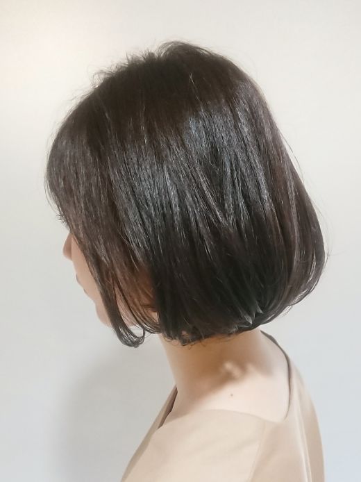 清潔感たっぷり愛されボブ ヘアカタログ 美容室 Nyny 樟葉店 前田 有梨花 ヘアサロン 美容院 ニューヨークニューヨーク