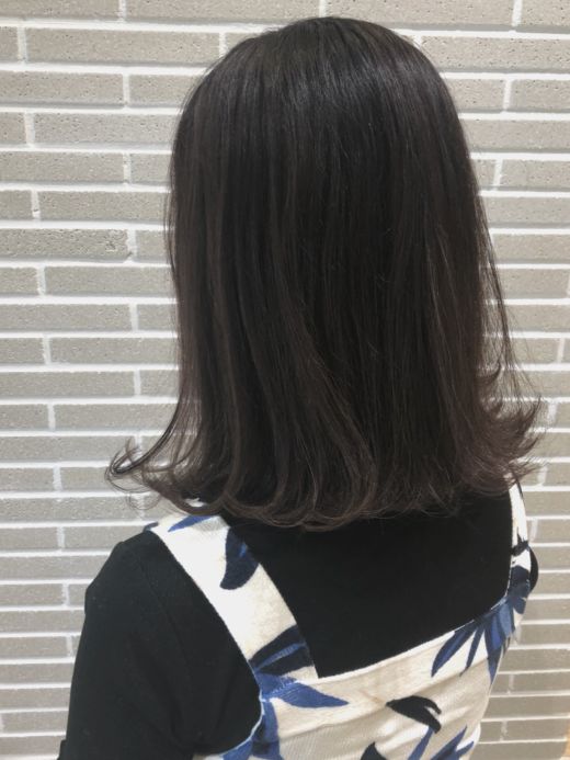 ブルーバイオレットグレージュ ヘアカタログ 美容室 Nyny Mothers パピオス明石店 佐藤 舞 ヘアサロン 美容院 ニューヨークニューヨーク