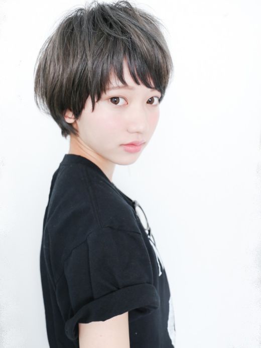 ダークブルージュ マニッシュショート ヘアカタログ 美容室 Nyny 大久保店 小田 佳紀 ヘアサロン 美容院 ニューヨークニューヨーク