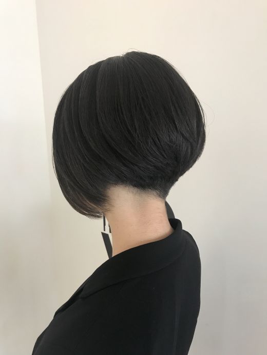 クールショートボブスタイル ヘアカタログ 美容室 Nyny 姫路広畑店 湯浅 了一 ヘアサロン 美容院 ニューヨークニューヨーク