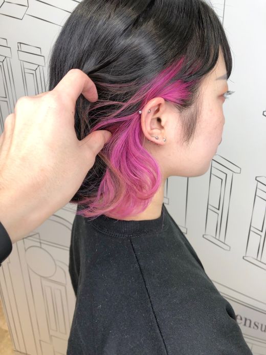 イヤリングカラー 桜ピンク ヘアカタログ 美容室 Essensuals By Toni Guy 梅田茶屋町店 平川 雅史 ヘアサロン 美容院 ニューヨークニューヨーク イヤリングカラー 桜ピンク ヘアカタログ 美容室 Essensuals By Toni Guy 梅田茶屋町店 平川 雅史 ヘアサロン 美容院 ニューヨークニューヨーク