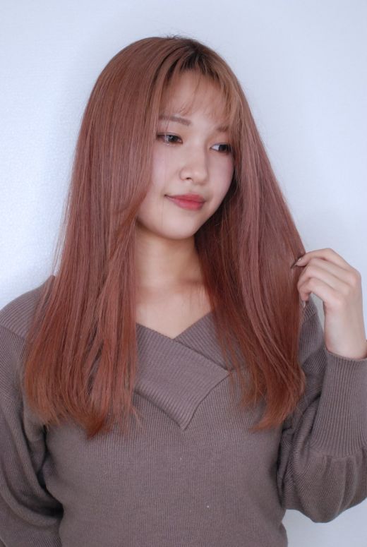 オルチャンストレート ヘアカタログ 美容室 Nyny 大久保店 松佐 友香梨 ヘアサロン 美容院 ニューヨークニューヨーク