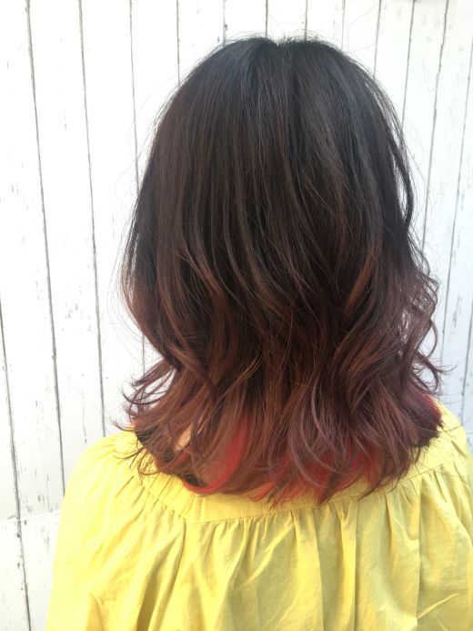 インナーピンク ピンクベージュグラデーション ヘアカタログ 美容室 Nyny 長岡天神店 鈴木 啓章 ヘアサロン 美容院 ニューヨークニューヨーク インナーピンク ピンクベージュグラデーション ヘアカタログ 美容室 Nyny 長岡天神店 鈴木 啓章 ヘアサロン 美容院 ニューヨークニューヨーク