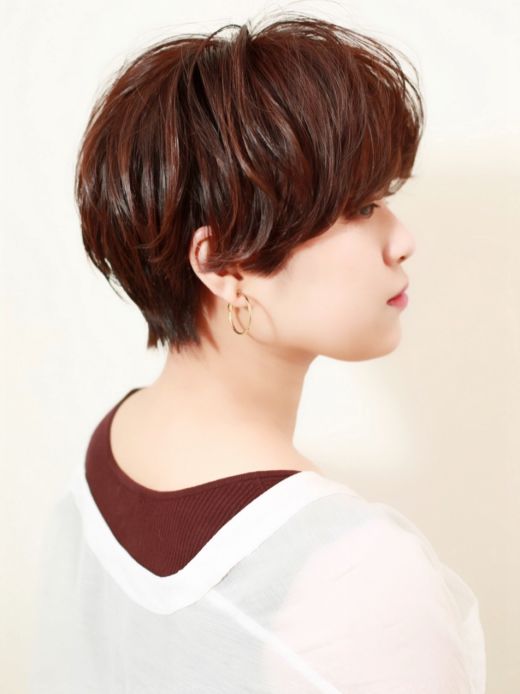 マニッシュショートヘアー ヘアカタログ 美容室 Nyny Mothers パピオス明石店 佐藤 舞 ヘアサロン 美容院 ニューヨークニューヨーク