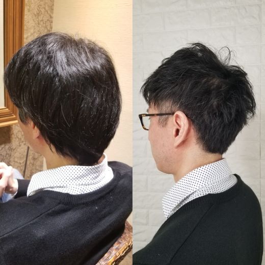 メンズショート ヘアカタログ 美容室 Nyny 長岡天神店 高口 雅 ヘアサロン 美容院 ニューヨークニューヨーク