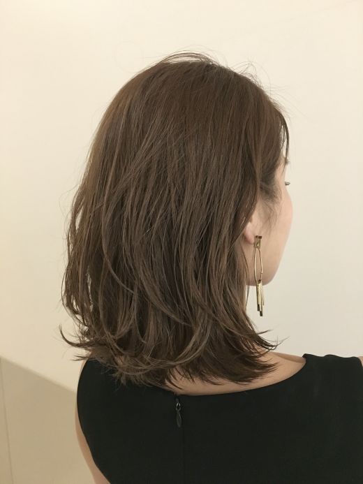 ナチュラルミディアム ヘアカタログ 美容室 Nyny イオンスタイル海老江店 中村 侑弘 ヘアサロン 美容院 ニューヨークニューヨーク