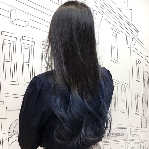 グラデーション ネイビーブルー ヘアカタログ 美容室 Nyny 梅田茶屋町店 山本 彩未 ヘアサロン 美容院 ニューヨークニューヨーク グラデーション ネイビーブルー ヘアカタログ 美容室 Nyny 梅田茶屋町店 山本 彩未 ヘアサロン 美容院 ニューヨークニューヨーク