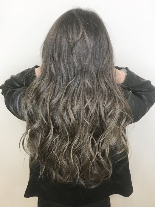 カーキアッシュグラデーション ヘアカタログ 美容室 Nyny 三宮本店 津田 真典 ヘアサロン 美容院 ニューヨークニューヨーク