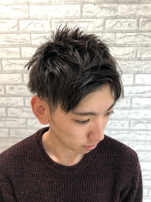 前髪あげても下ろしてもカッコイイstyle ヘアカタログ 美容室 Nyny 寝屋川店 小林 瑠里 ヘアサロン 美容院 ニューヨークニューヨーク