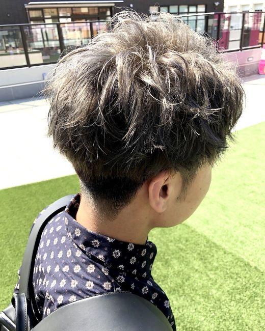 刈り上げマッシュ シルバーグレー ヘアカタログ 美容室 Nyny イオンスタイル海老江店 江口 佳乃 ヘアサロン 美容院 ニューヨークニューヨーク 刈り上げマッシュ シルバーグレー ヘアカタログ 美容室 Nyny イオンスタイル海老江店 江口 佳乃 ヘアサロン 美容院 ニューヨークニューヨーク