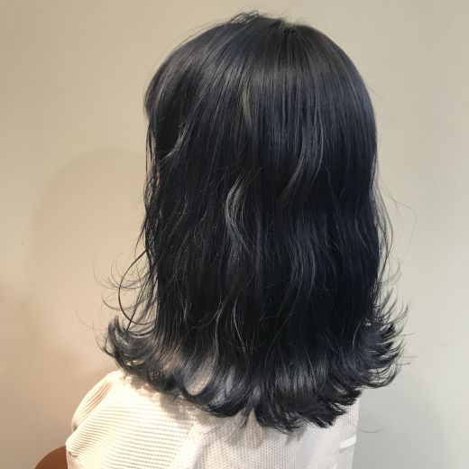 ブリーチ無しブルーブラック 12 ヘアカタログ 美容室 Nyny 河原町三条店 出口 彩夏 ヘアサロン 美容院 ニューヨークニューヨーク ブリーチ無しブルーブラック 12 ヘアカタログ 美容室 Nyny 河原町三条店 出口 彩夏 ヘアサロン 美容院 ニューヨークニューヨーク