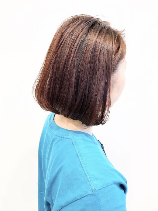 前下がりボブ ヘアカタログ 美容室 Nyny イオン高の原店 岡本 光 ヘアサロン 美容院 ニューヨークニューヨーク