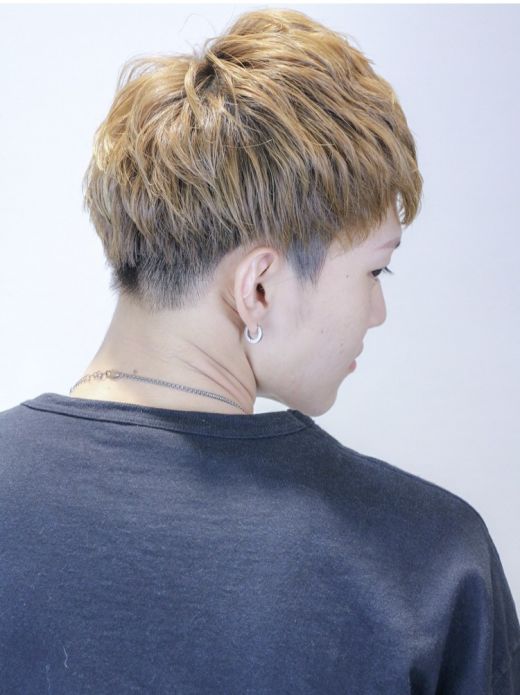 メンズツーブロックスタイル ヘアカタログ 美容室 Nyny 守口店 清水 理恵 ヘアサロン 美容院 ニューヨークニューヨーク