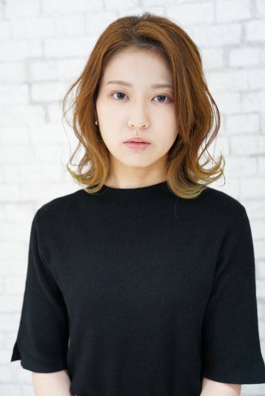 肩につくミディアムボブ ヘアカタログ 美容室 Nyny 姫路本店 藤城 建太 ヘアサロン 美容院 ニューヨークニューヨーク