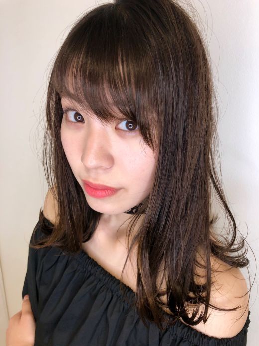 外はねロブ ヘアカタログ 美容室 Nyny 大久保店 松佐 友香梨 ヘアサロン 美容院 ニューヨークニューヨーク