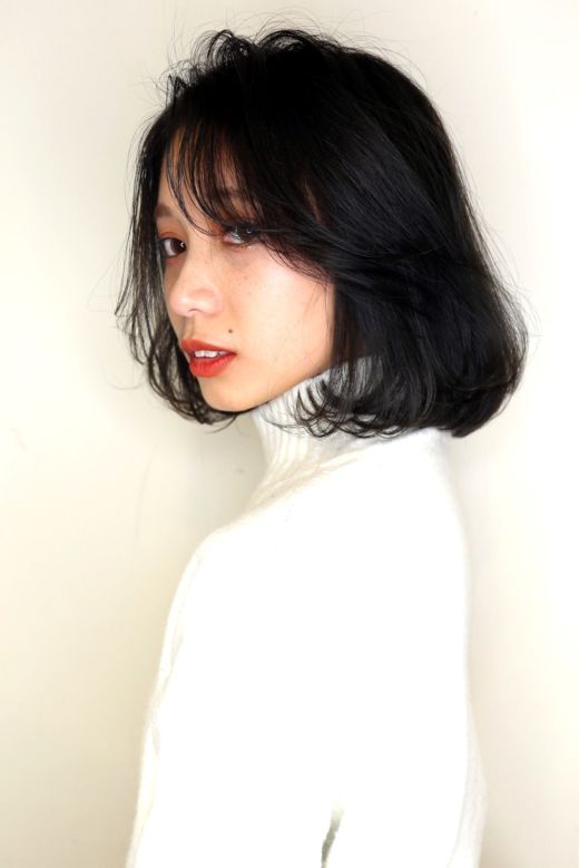 シンプルワンカールボブ ヘアカタログ 美容室 Nyny 三宮本店 腰前 沙紀 ヘアサロン 美容院 ニューヨークニューヨーク シンプルワンカールボブ ヘアカタログ 美容室 Nyny 三宮本店 腰前 沙紀 ヘアサロン 美容院 ニューヨークニューヨーク