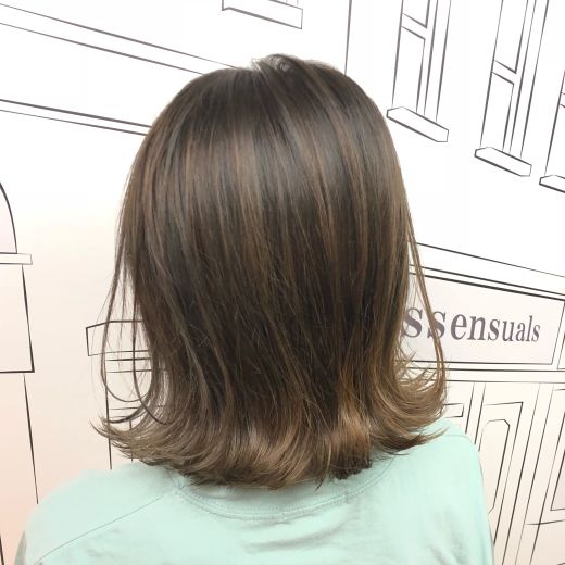 切りっぱなしボブ ローライト ヘアカタログ 美容室 Nyny 梅田茶屋町店 平川 雅史 ヘアサロン 美容院 ニューヨークニューヨーク