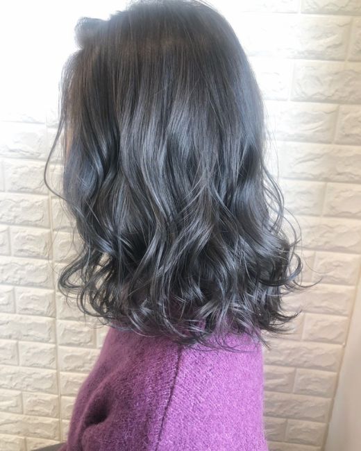 ダークアッシュグレー ヘアカタログ 美容室 Nyny 河原町オーパ店 西本 夏美 ヘアサロン 美容院 ニューヨークニューヨーク