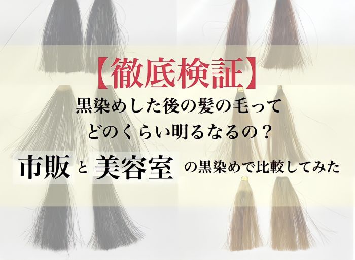 徹底検証 黒染めした後の髪の毛ってどのくらい明るくなるの 市販と美容室の黒染めで比較してみた コラム 美容室 Nyny 三宮駅前店 桑原 日花理 ヘアサロン 美容院 ニューヨークニューヨーク 徹底検証 黒染めした後の髪の毛ってどのくらい明るくなるの 市販と美容室の黒染めで比較してみた コラム 美容室 Nyny 三宮駅前店 桑原 日花理 ヘアサロン 美容院 ニューヨークニューヨーク