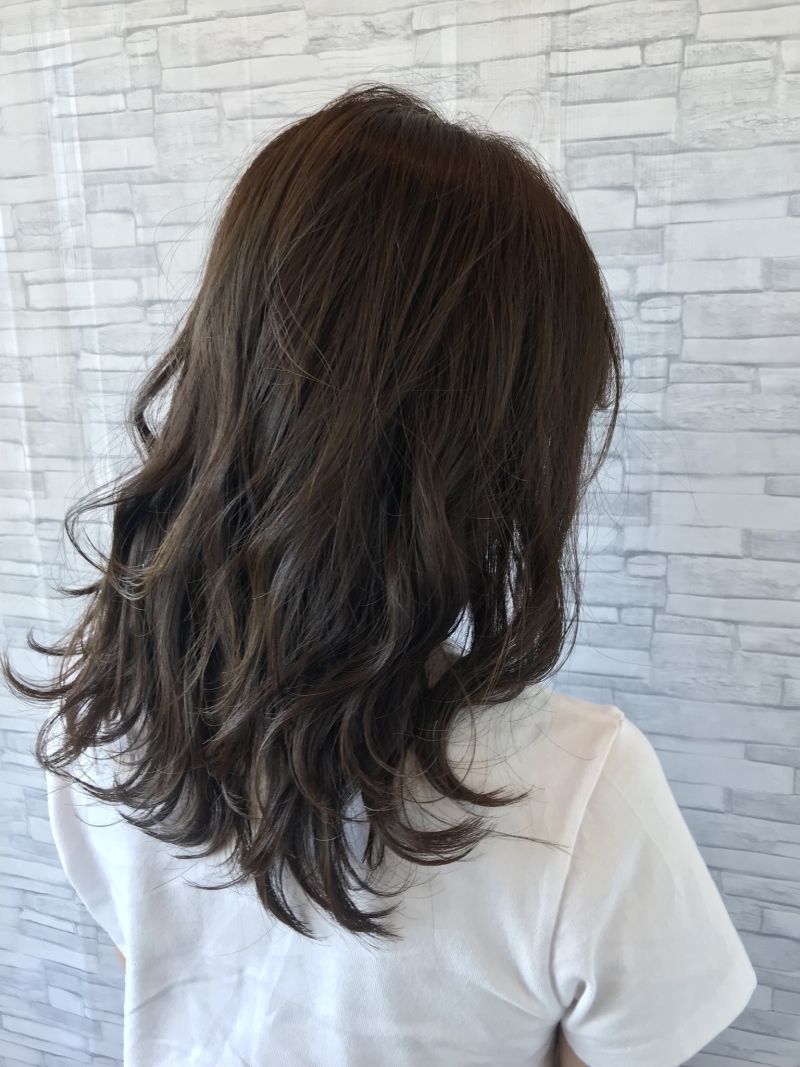 レゾカラー ダークミントアッシュ ヘアカタログ 美容室 Nyny イオン