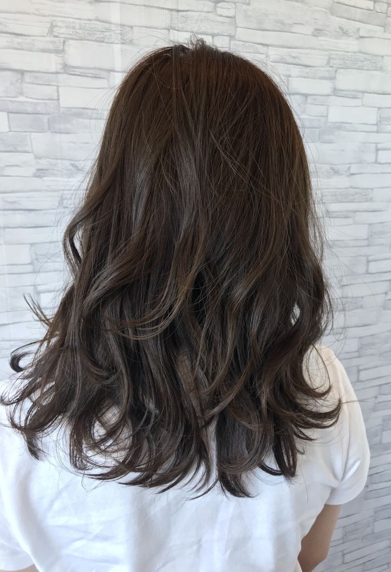レゾカラー ダークミントアッシュ ヘアカタログ 美容室 Nyny イオン レゾカラー ダークミントアッシュ ヘアカタログ 美容室 Nyny イオン