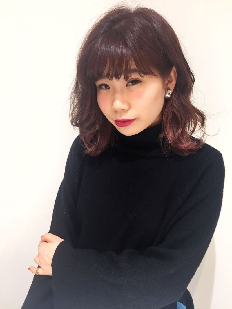 Nyny ピンクストロベリーなガーリースタイル ヘアカタログ 美容室 Nyny 三宮店 平野 春奈 ヘアサロン 美容院 ニューヨークニューヨーク