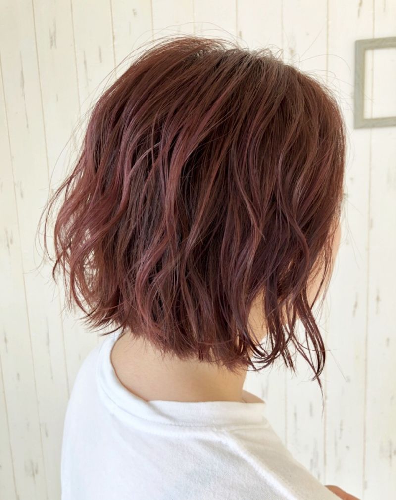 イルミナカラーブロッサムでベビーピンク ヘアカタログ 美容室 Nyny Mothers 姫路南店 吉川 弘峯 ヘアサロン 美容院 ニューヨークニューヨーク