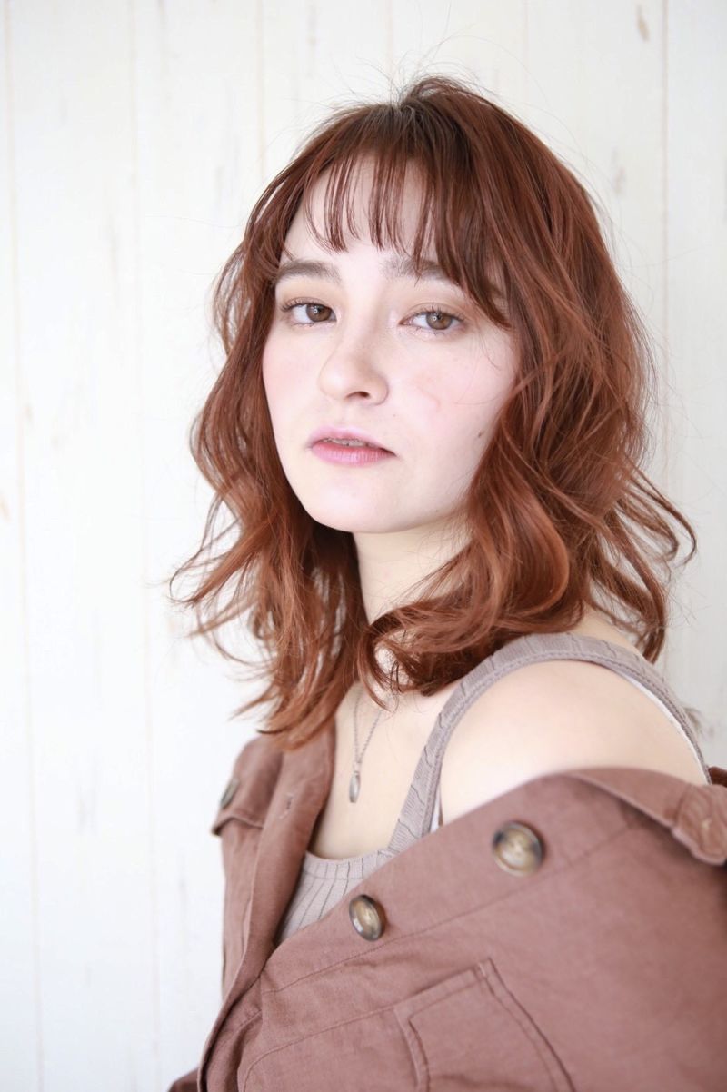 大人可愛いボブに シースルーバング ヘアカタログ 美容室 Nyny 姫路店 上長 祐輝 ヘアサロン 美容院 ニューヨークニューヨーク