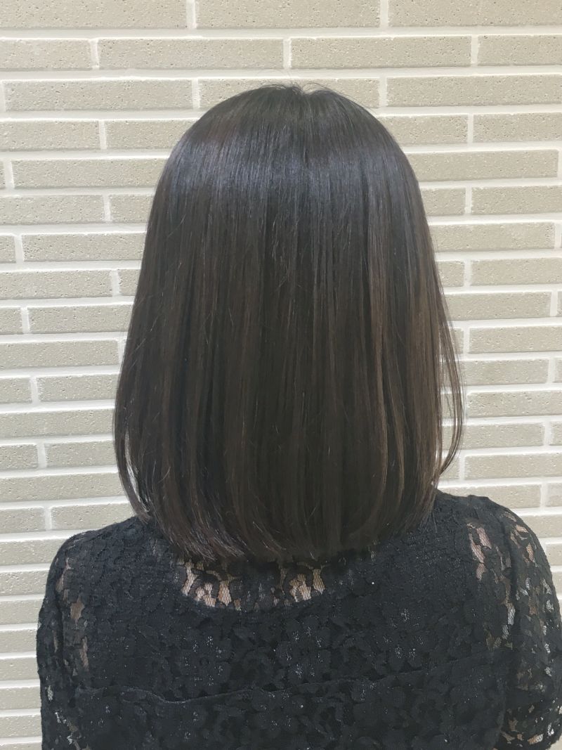 ツヤ感王道ボブ｜ヘアカタログ 美容室 NYNY Mothers パピオス明石店 相原 歩｜ヘアサロン・美容院｜ニューヨークニューヨーク