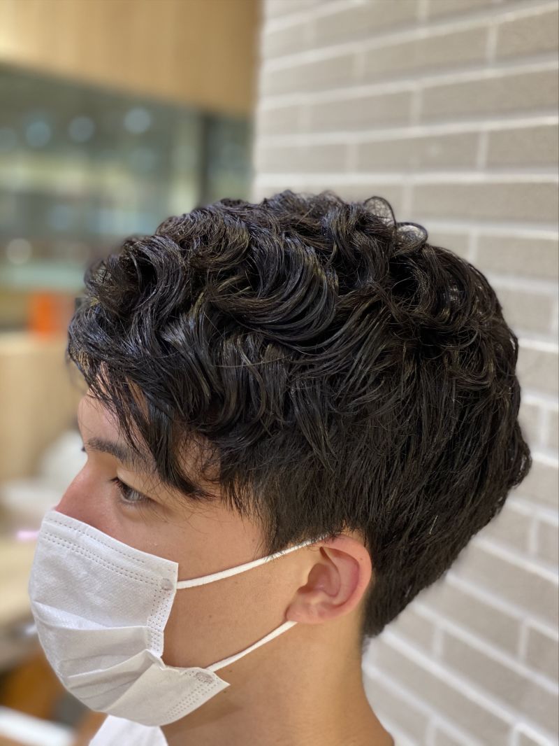 癖毛風ハードパーマ｜ヘアカタログ 美容室 NYNY Mothers パピオス明石店 赤本 悠斗｜ヘアサロン・美容院｜ニューヨークニューヨーク