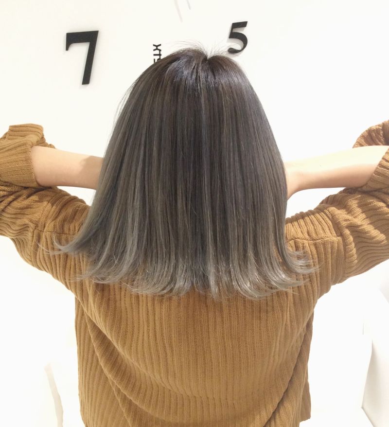 バレイヤージュカラー ヘアカタログ 美容室 Nyny 山科店 村上 大喜