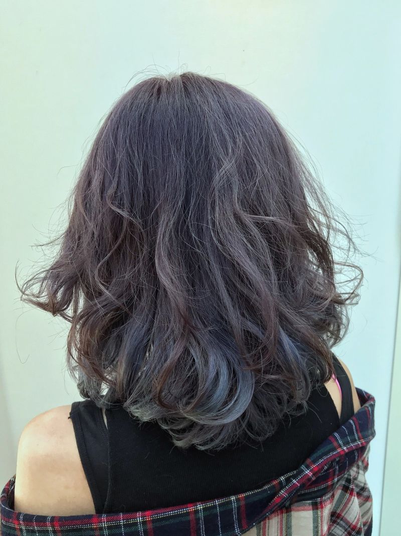 ダブルカラー イルミナオーキッド ヘアカタログ 美容室 Nyny 桂店