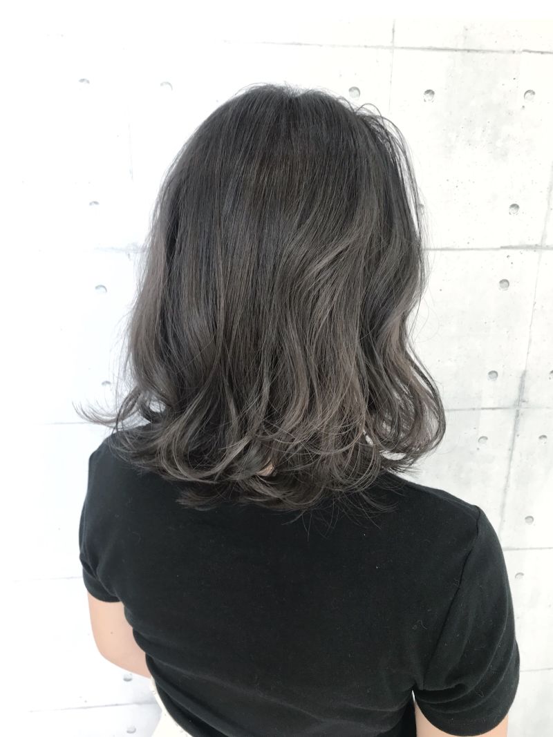 イルミナカラー ダークアッシュグレー ヘアカタログ 美容室 Nyny