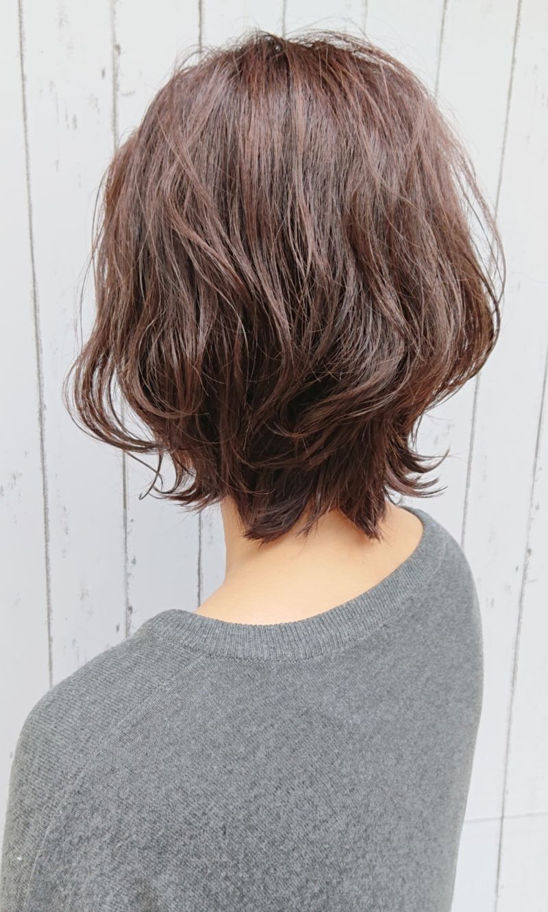 レイヤーボブ｜ヘアカタログ 美容室 NYNY 桂店 小櫻 香理｜ヘアサロン・美容院｜ニューヨークニューヨーク