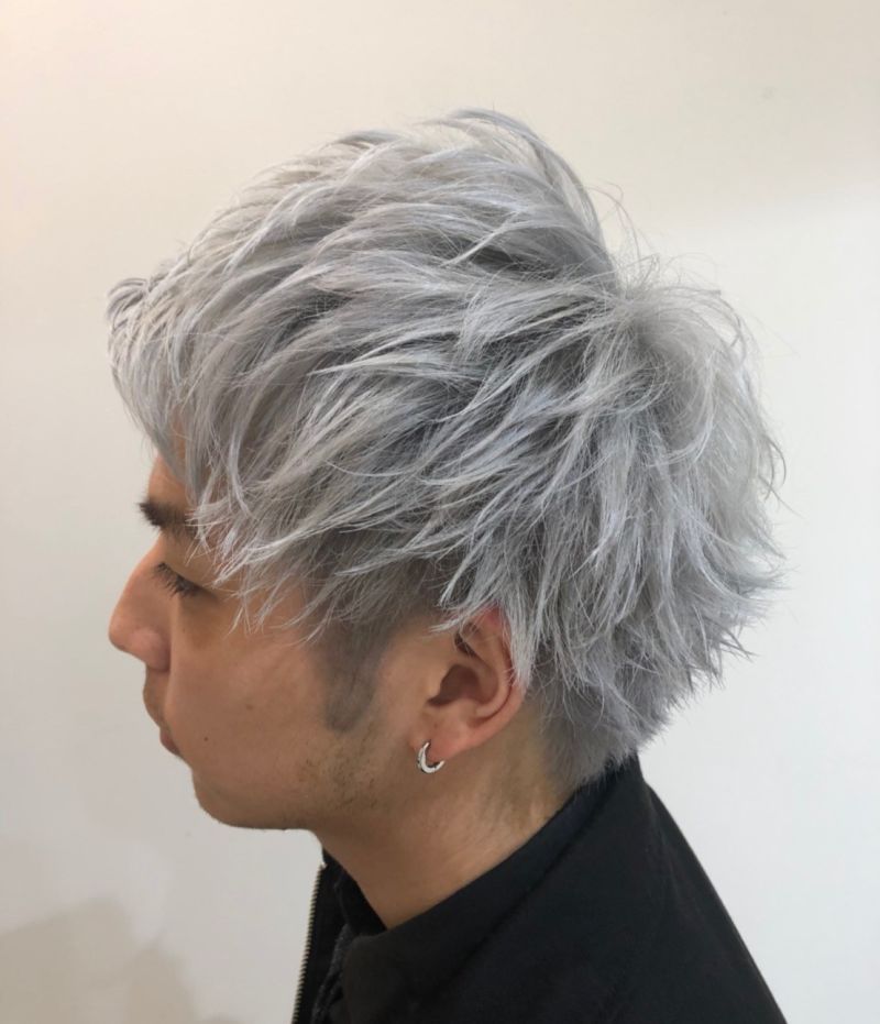 ホワイトカラー メンズ ヘアカタログ 美容室 Nyny 寝屋川店 宮田 健吾 ヘアサロン 美容院 ニューヨークニューヨーク