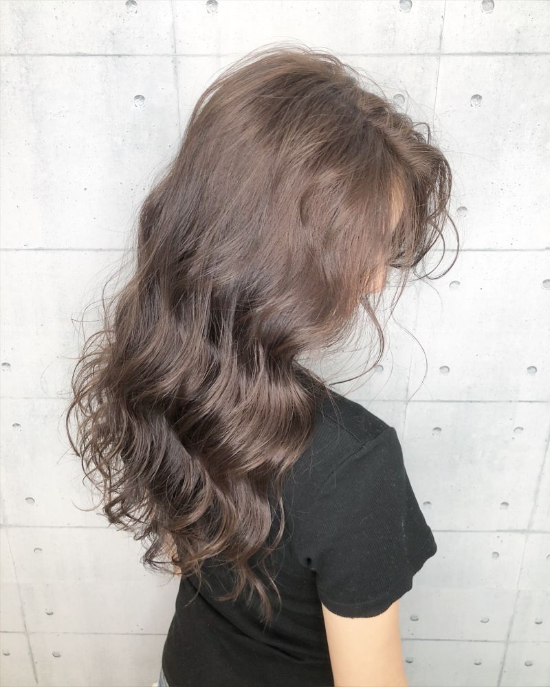 イルミナカラー モカブラウン ヘアカタログ 美容室 Nyny 松井山手店