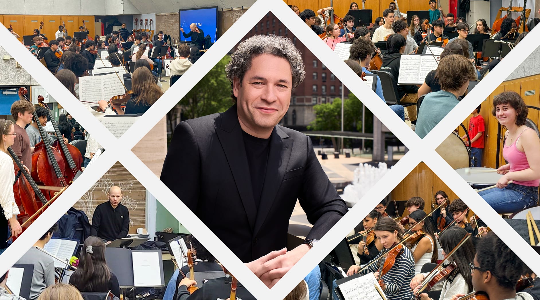 Dudamel and NYC Young Musicians : New York Philharmonic