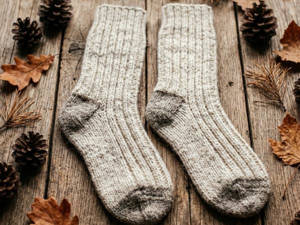 Cozy Woolen Socks — Hiking