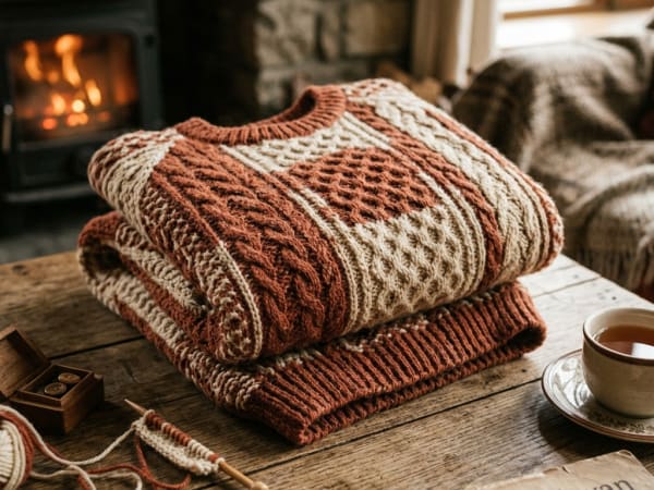 Handknit Woolen Sweater