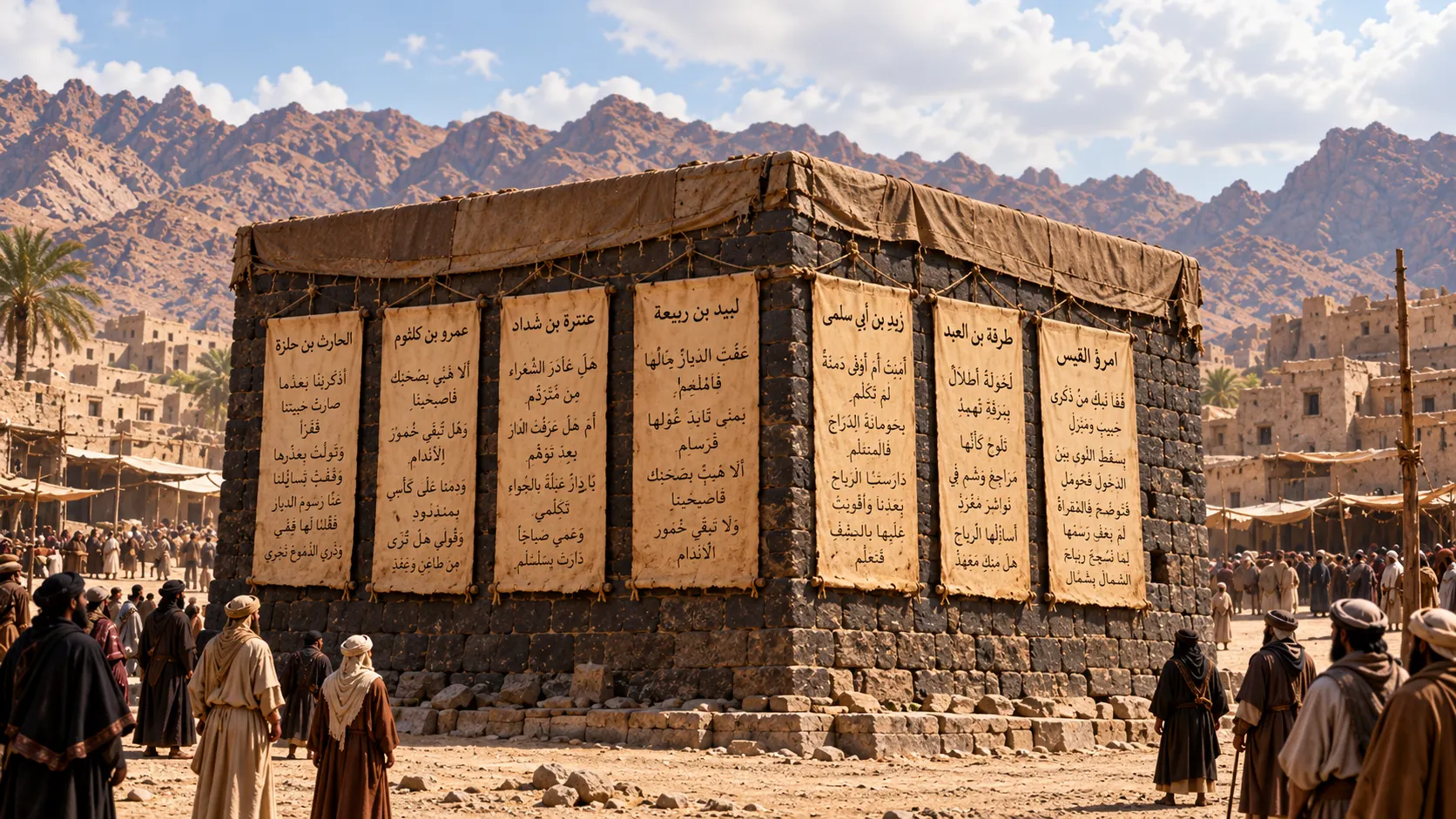 المعلقات السبع ومروية تعليقها على أستار الكعبة