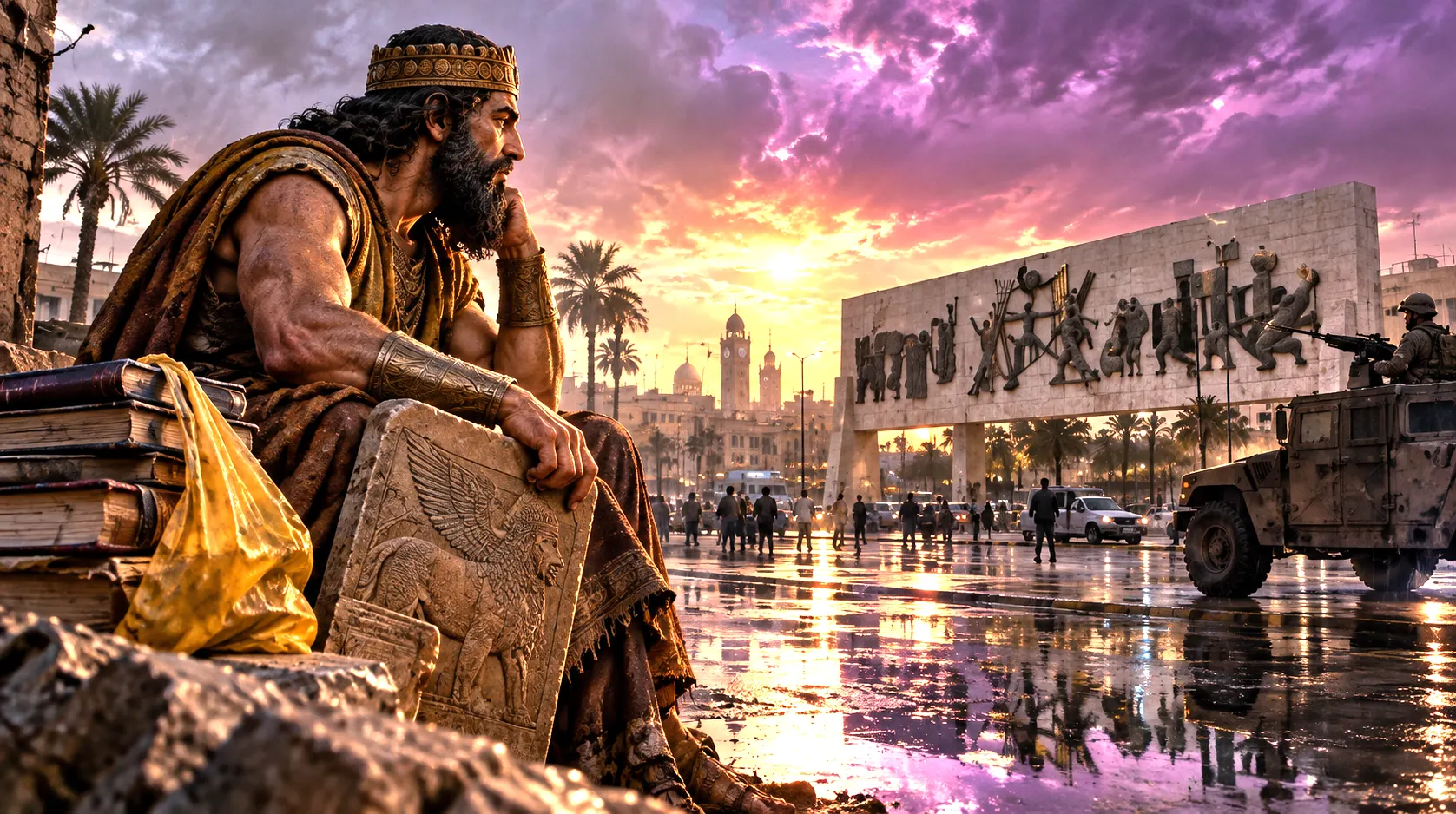 رحلة الشاطر كلكامش إلى دار السلام*