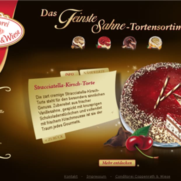 Feinste Sahne – Microsite