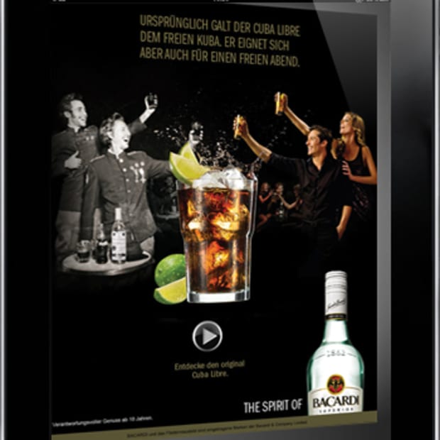 Bacardi – iPad Ad