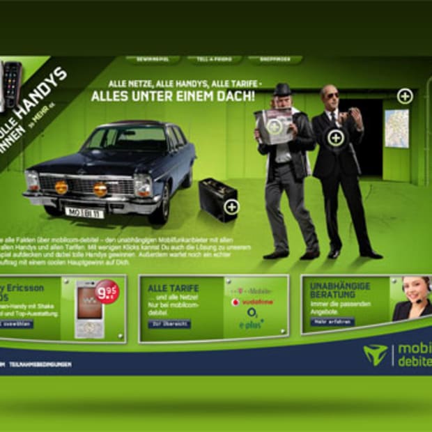 Mo & Bill – Microsite