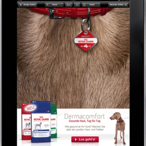 Royal Canin – iPad Ad
